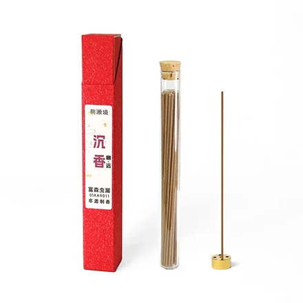 桃源境•富森虫漏沉香线香 短款 随身便携非遗制香天然小众嗅觉高级感中式香薰-FB01AA9011