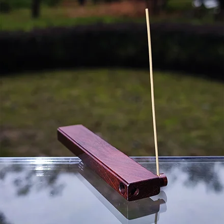 桃源境•磁控迷你小叶紫檀红木香筒带香插 随身便携中国风小众高级感中式香薰礼物-FB01AB0026